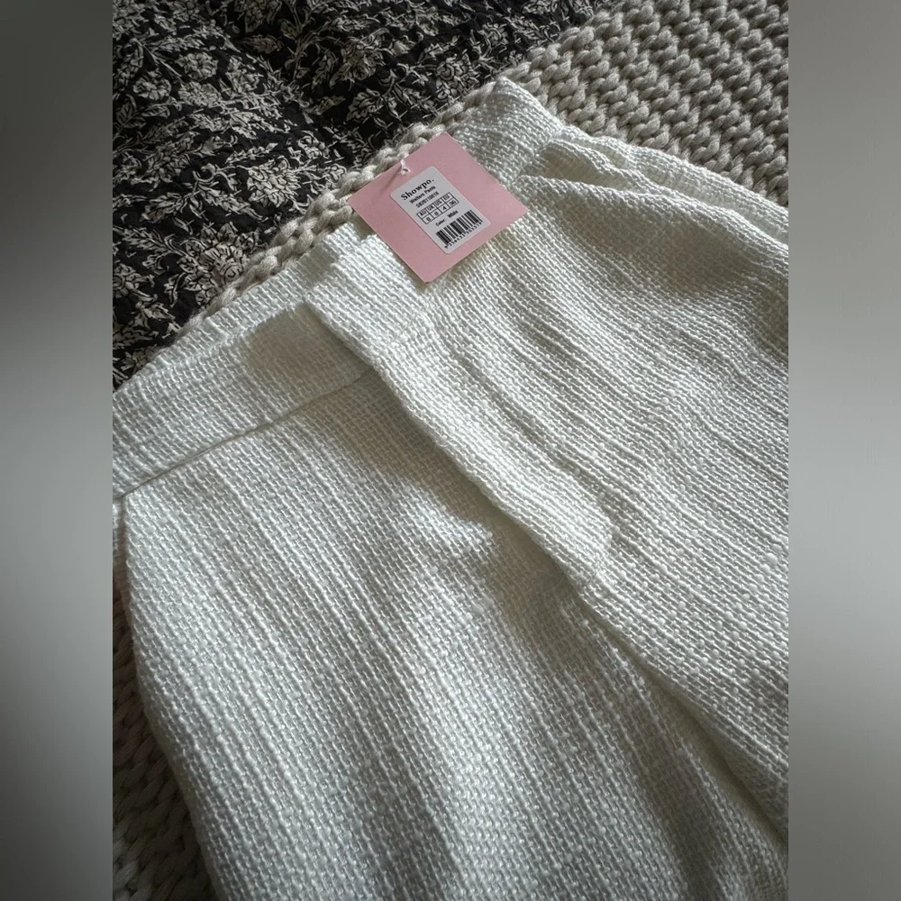 Showpo Walter’s Pant- Tweed Wide Leg Tailored Pant - Picture 8 of 8